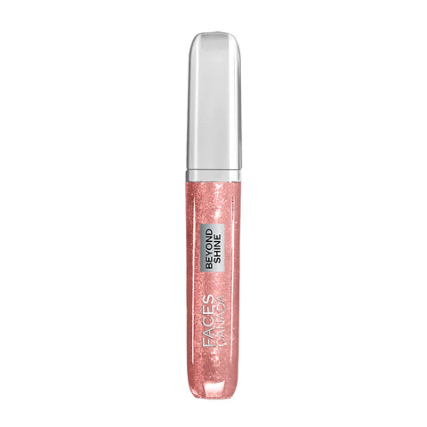 FACES CANADA Beyond Shine Lip Gloss - Gleam Dream 11, 3.8 ml | Lightweight Non-Sticky Luxurious Texture For Glossy Lips | Shimmer Finish | Instant Shine | Fuller, Supple & Plump Lips | 24HR Hydration