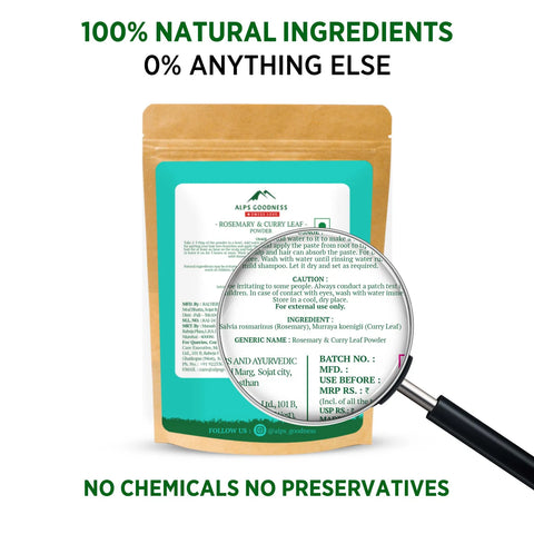 Alps Goodness Rosemary & Curry Leaf Powder (50 gm)