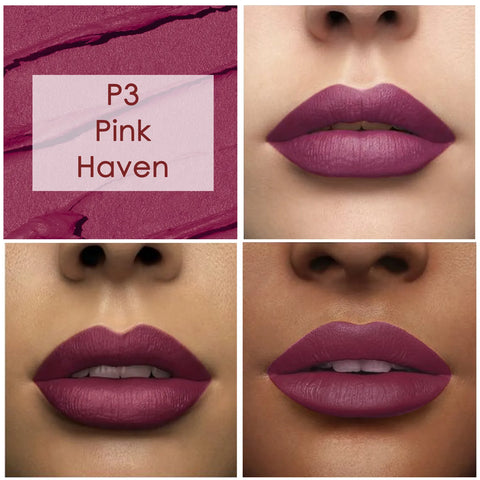 Good Vibes HydraGlow Creme Lipstick | Avocado Oil & Vitamin E | Pink Haven (P3) - (4.2 gm)